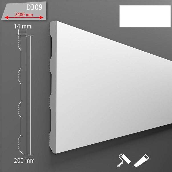 Plinta decorativa din duropolimer, 225 x 20 x 1,4 cm- Livrare rapida!