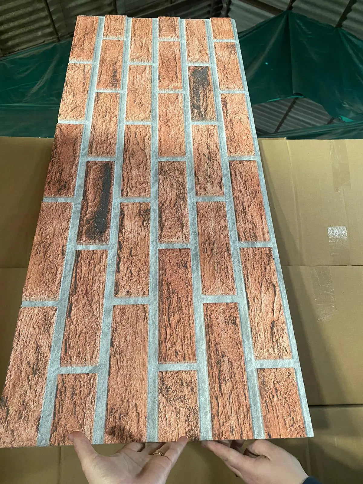 Panou decorativ polistiren Textura Caramida 653-210- Livrare rapida !
