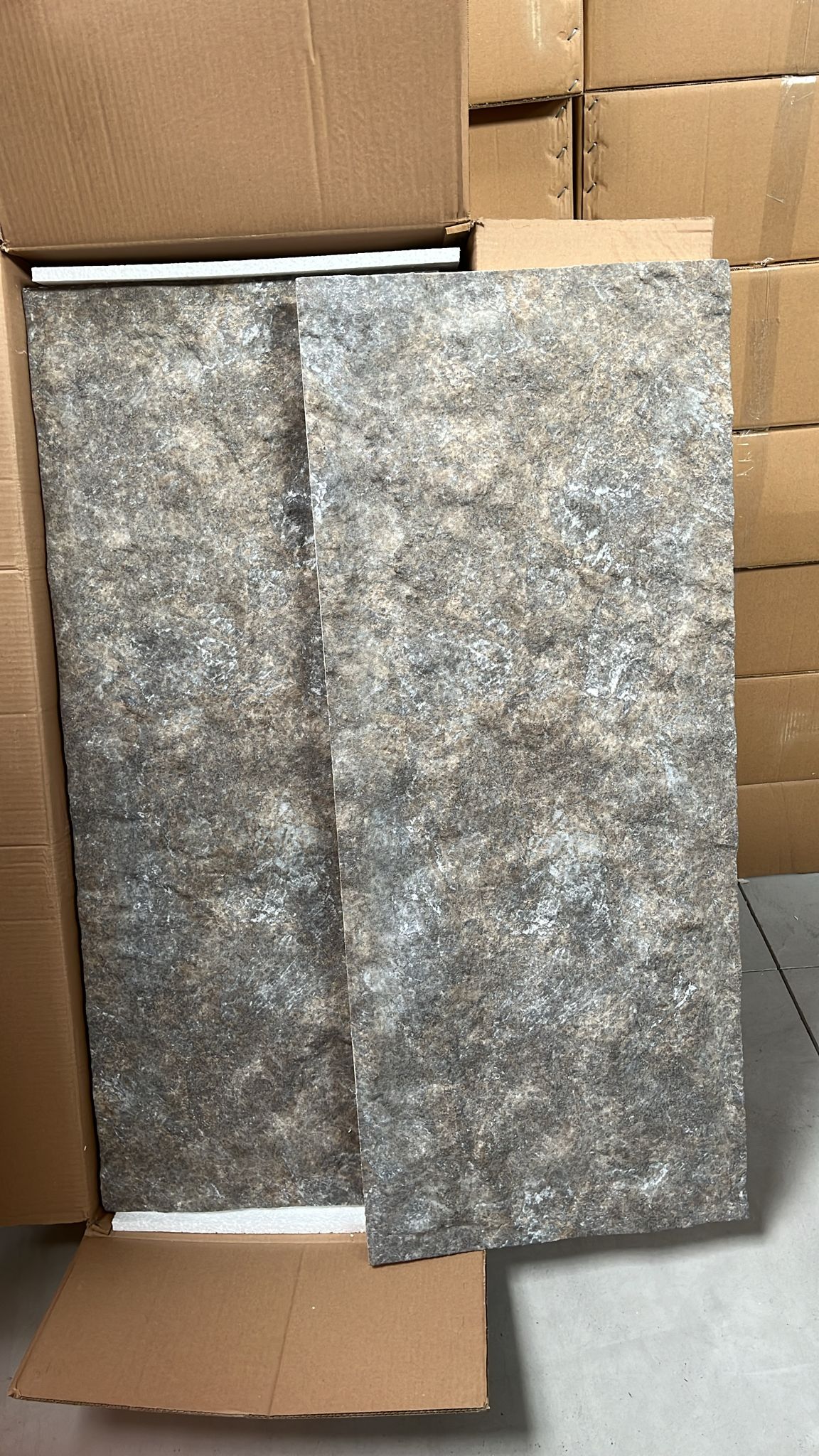 PANOU DECORATIV POLISTIREN PIATRA - 933-205, 120 x 50 x 2 cm- q-home.ro