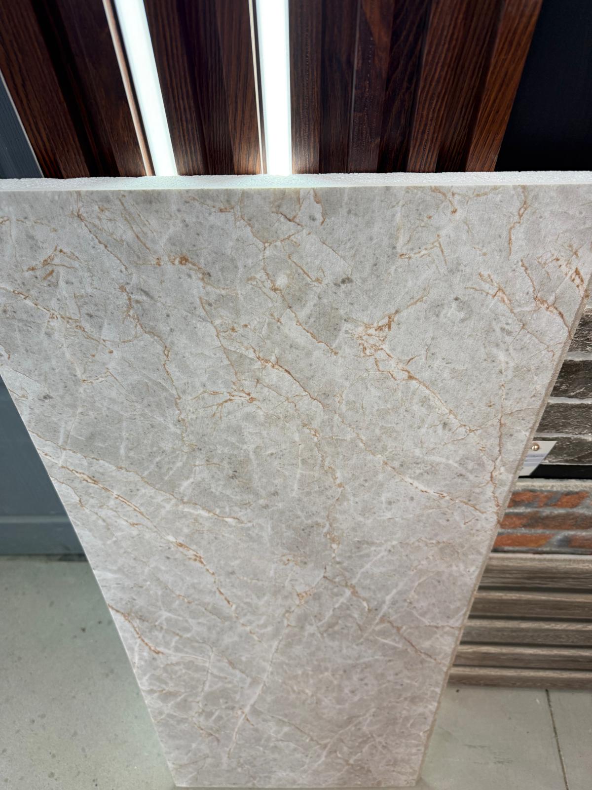 Panou decorativ polistiren imitatie marmura, 929-224, 120 x 50 x 2 cm