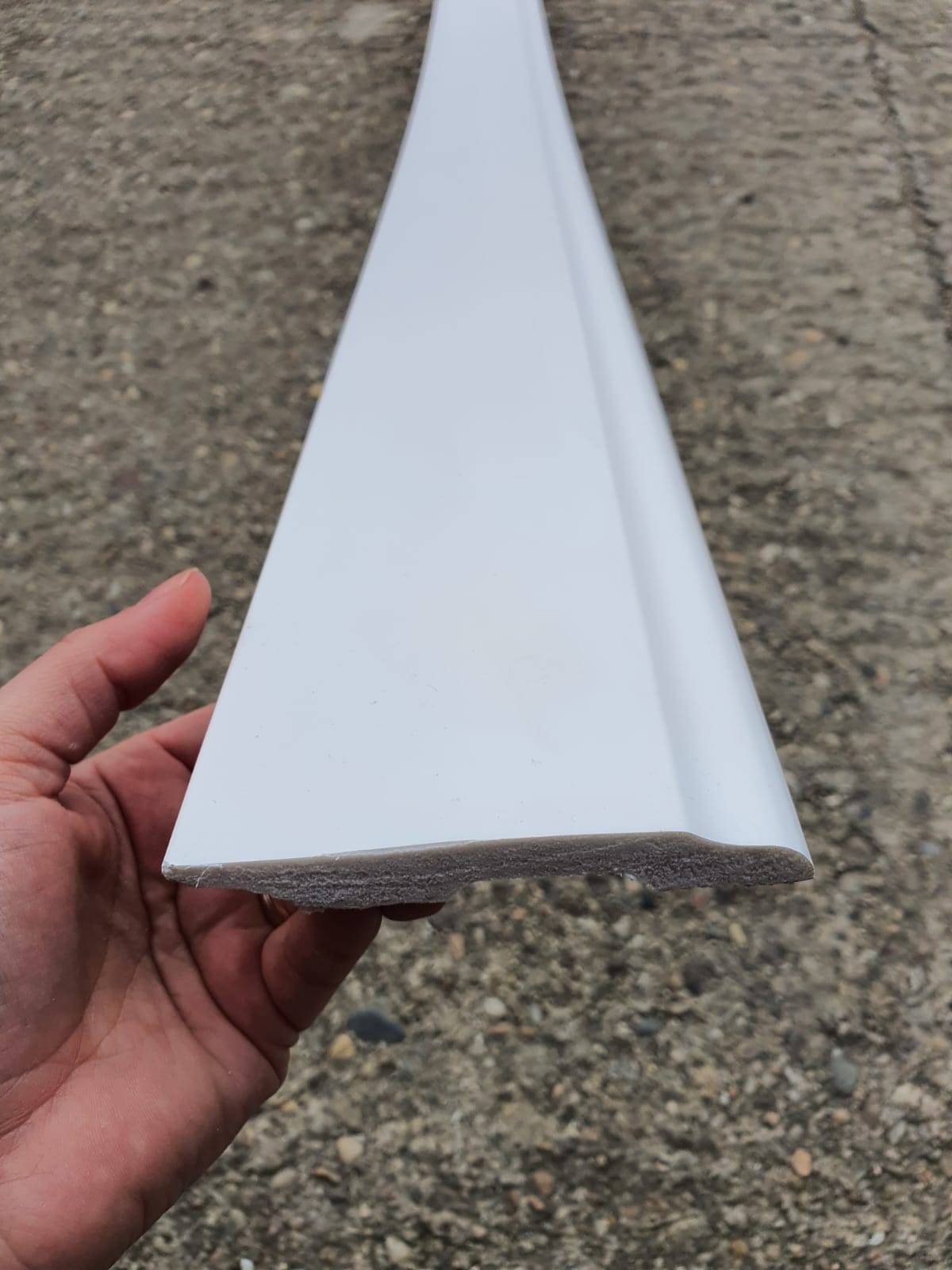 Plinta decorativa din Polimer Dur, D 302, 240 x 10 x 1,5 cm