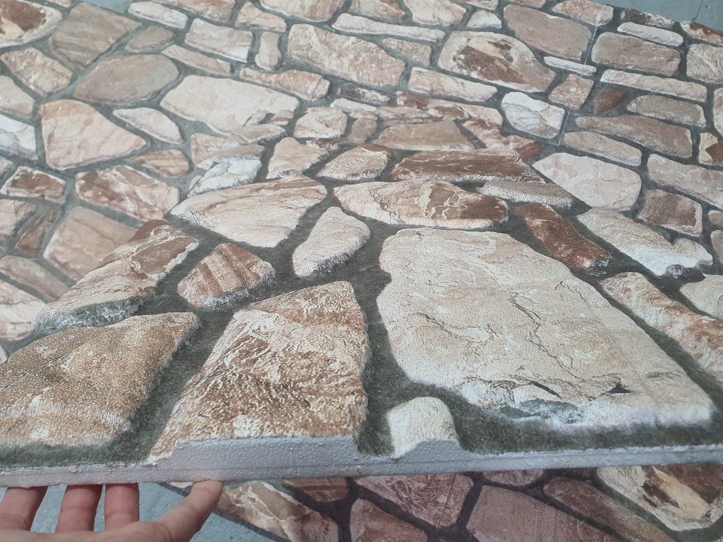 PANOU DECORATIV POLISTIREN PIATRA - 921-203, 120 x 50 x 2 cm