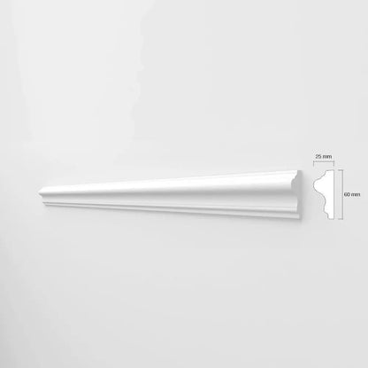 Brau decorativ din duropolimer, D 108,  240 x 6 x 2,3 cm- Livrare rapida!