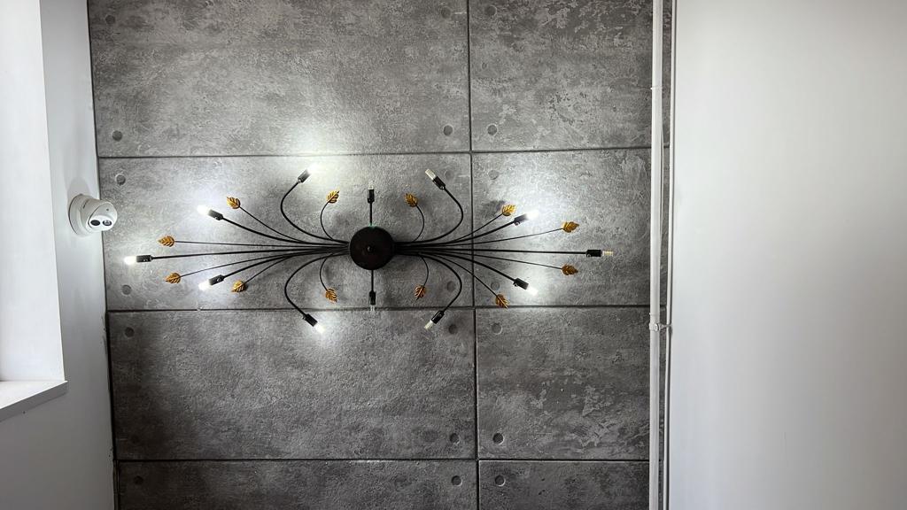 PANOU DECORATIV POLISTIREN de imitatie beton 687-201- q-home.ro